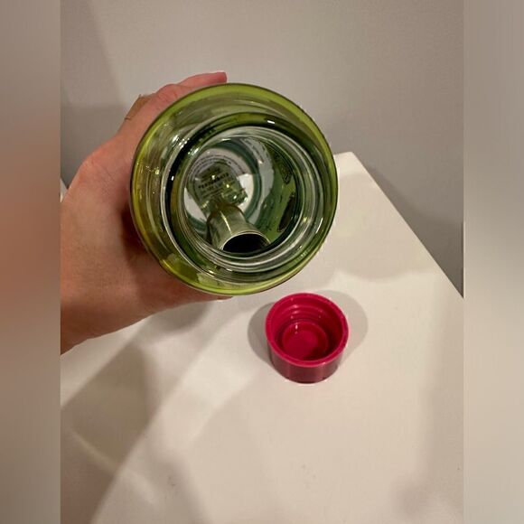 Starbucks Holiday Christmas 2023 Festive Glass Tumbler / Water Bottle - Picture 3 of 4